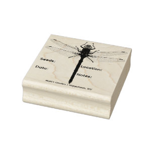 Tampons Encreurs Timbre d'encre de paquet Dragonfly Seed Saver