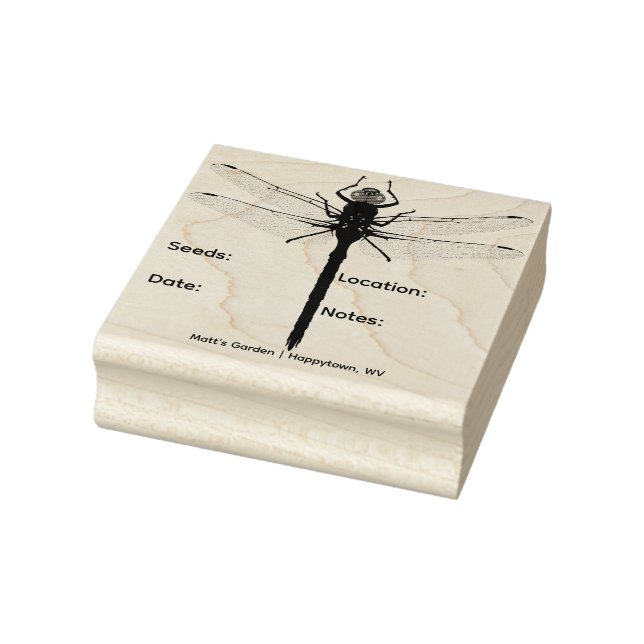 Tampons Encreurs Timbre d'encre de paquet Dragonfly Seed Saver (Tampon)