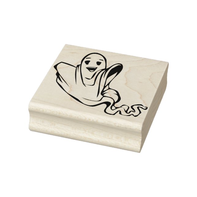 Tampons Encreurs Timbre d'illustration fantôme flottant (Tampon)