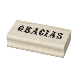 Tampons Encreurs Timbre en bois de Gracias-