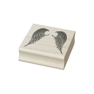 Tampons Encreurs Timbre en caoutchouc Angel Wings