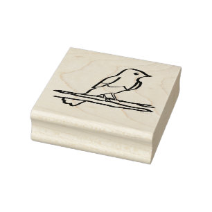 Tampons Encreurs Timbre en caoutchouc d'art ornithologique
