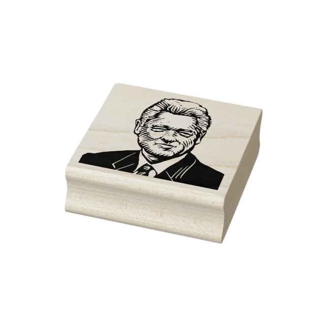 Tampons Encreurs Timbre en caoutchouc de Bill Clinton (Tampon)