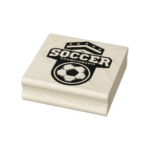 Tampons Encreurs Timbre en caoutchouc de football