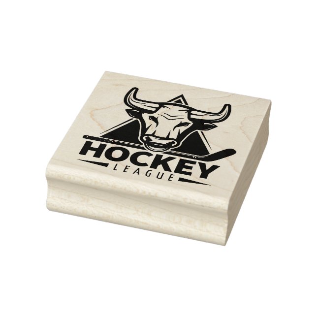 Tampons Encreurs Timbre en caoutchouc de hockey (Tampon)