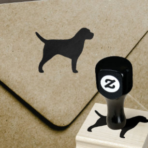 Tampons Encreurs Timbre en caoutchouc de la race de chien de Terrie