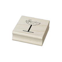 Timbre en caoutchouc de verre Champagne