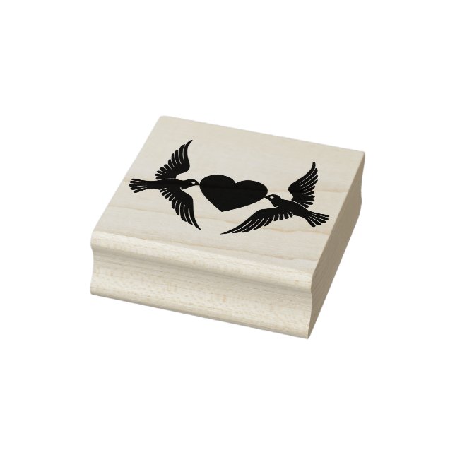 Tampons Encreurs Timbre en caoutchouc des oiseaux de colombe (Tampon)