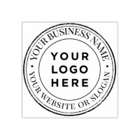 Timbre en caoutchouc du logo d'entreprise personna