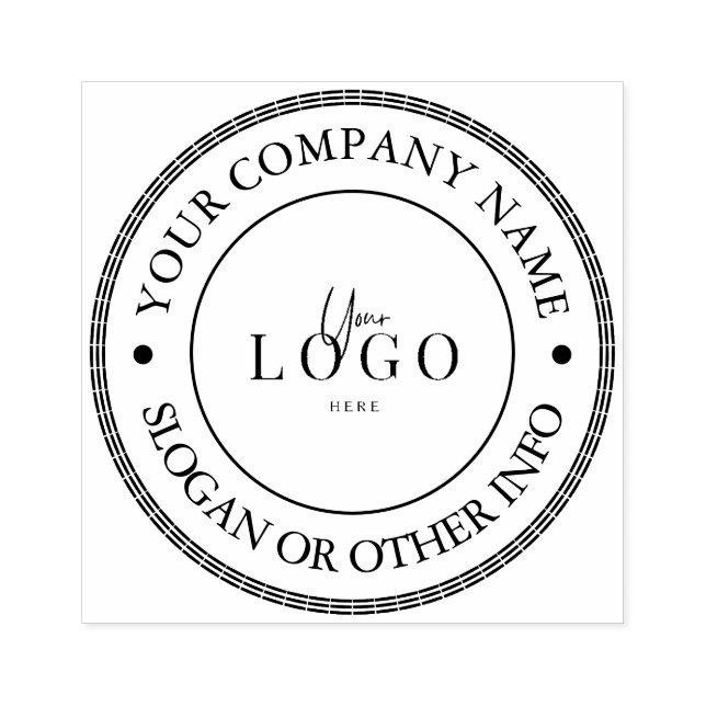 Tampons Encreurs Timbre en caoutchouc du logo d'entreprise personna (Impression)