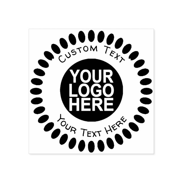 Tampons Encreurs Timbre en caoutchouc du logo d'entreprise personna (Impression)