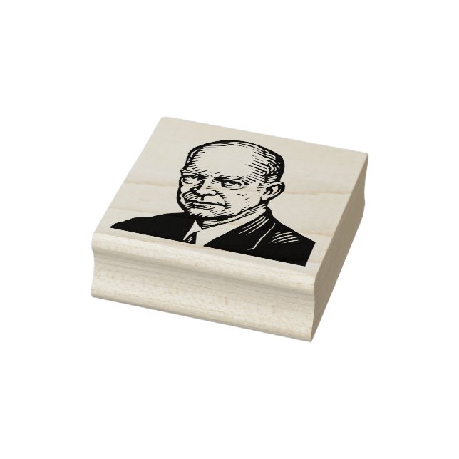 Tampons Encreurs Timbre en caoutchouc Dwight D Eisenhower (Tampon)