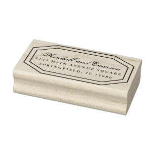 Tampons Encreurs Timbre en caoutchouc faire-part de mariage *Golden