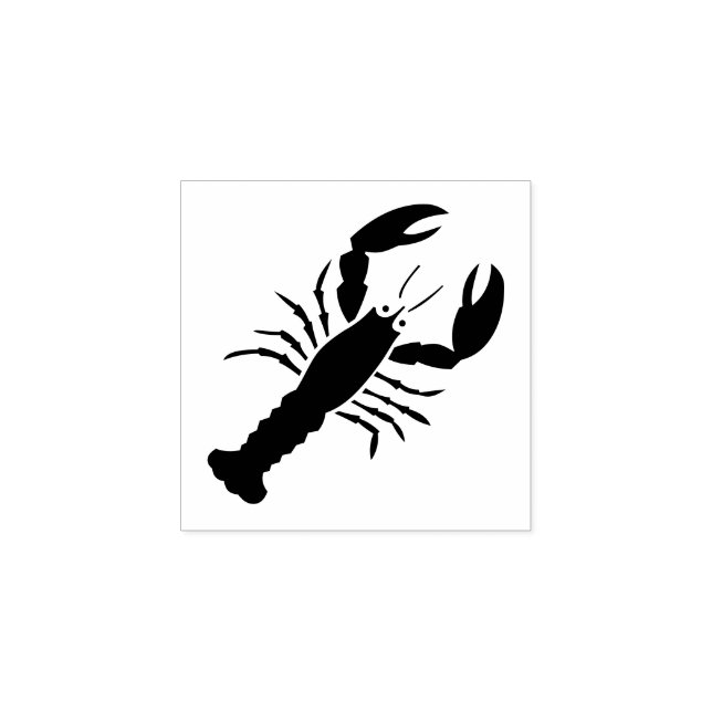 Tampons Encreurs Timbre en caoutchouc "homard" (Impression)
