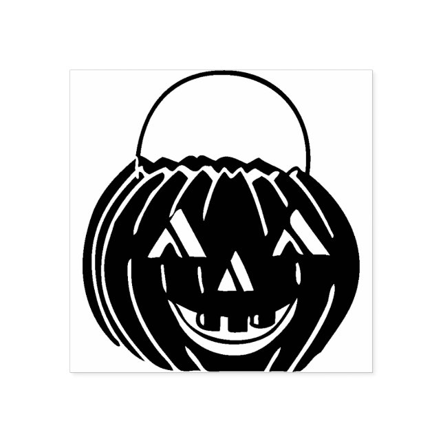 Tampons Encreurs Timbre en caoutchouc Jack-o-lanterne (Impression)