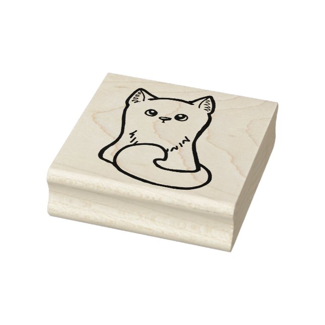 Tampons Encreurs Timbre en caoutchouc KiniArt Kitten (Tampon)