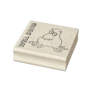 Tampons Encreurs Timbre en caoutchouc personnalisable de Monster so