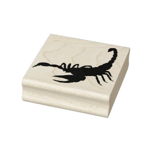 Tampons Encreurs Timbre en caoutchouc Scorpion