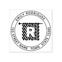 Timbre en caoutchouc tricot