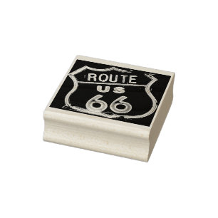 Tampons Encreurs Timbre en caoutchouc US route 66