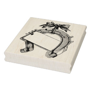 Tampons Encreurs Timbre en caoutchouc vintage d'art de Horsehoe de