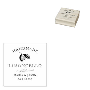 Tampons Encreurs Timbre en caoutchouc vintage Limoncello Élégant Mo