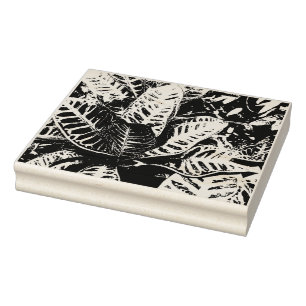 Tampons Encreurs Timbre Plante Tropical Croton