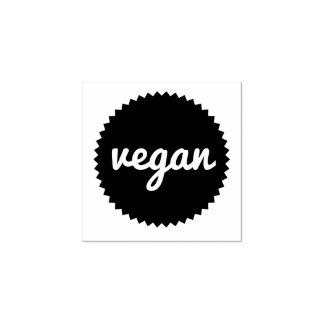 Tampons Encreurs Timbre Vegan Pour Les Vendeurs De Nourriture