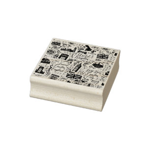 Tampons Encreurs Timbre vintage Londres