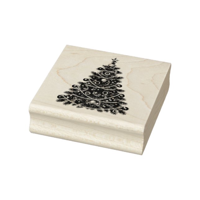 Tampons Encreurs Timbres d'art en bois/Arbre de Noël (Tampon)