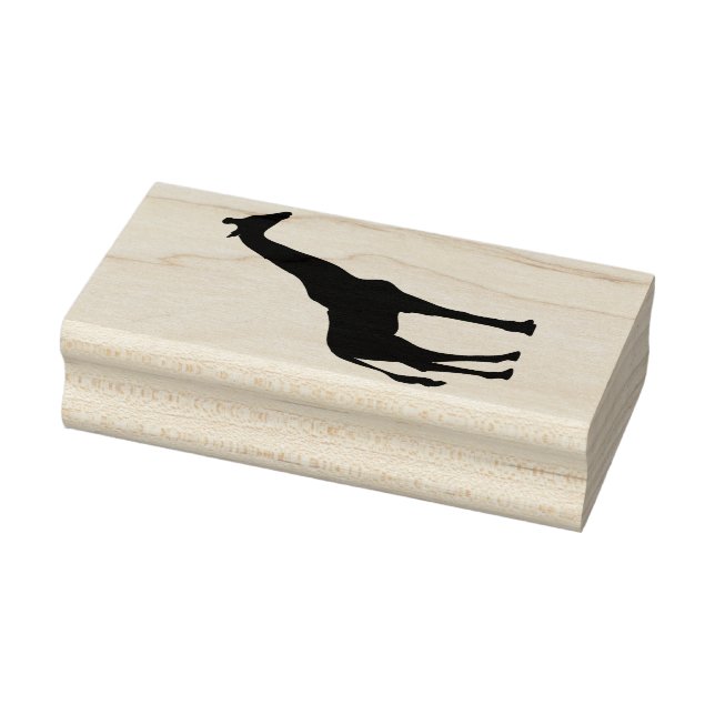 Tampons Encreurs Timbres en caoutchouc en bois - Giraffe (Tampon)