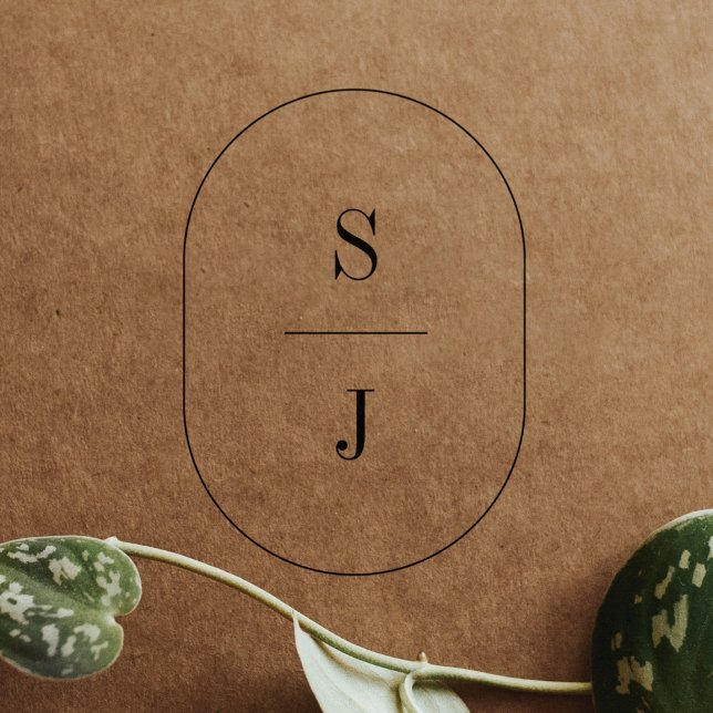 Tampons Encreurs Timbres en caoutchouc pour mariage unique boho mon (SHYLAH Monogram Boho Unique Wedding Rubber Stamps)