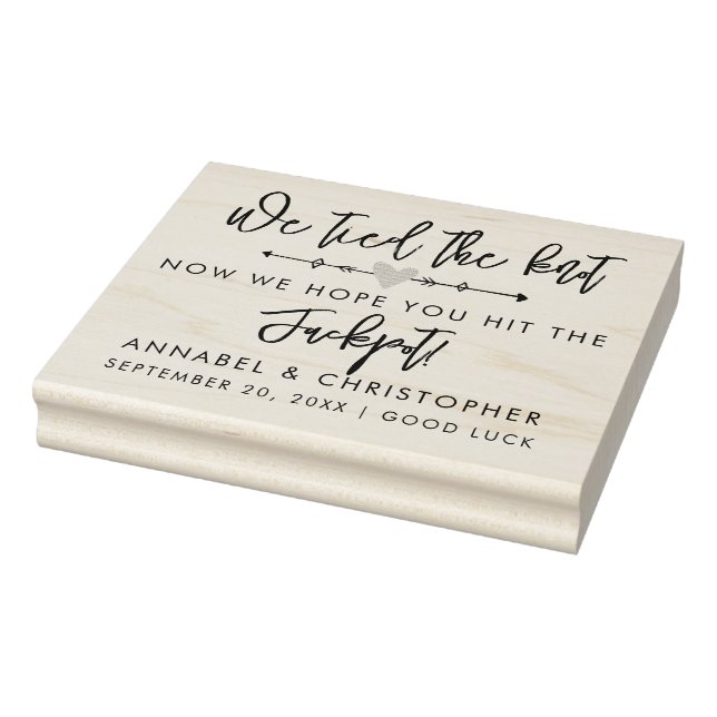 Tampons Encreurs tout Loto love Lottery scratchcard Wedding faveur (Tampon)