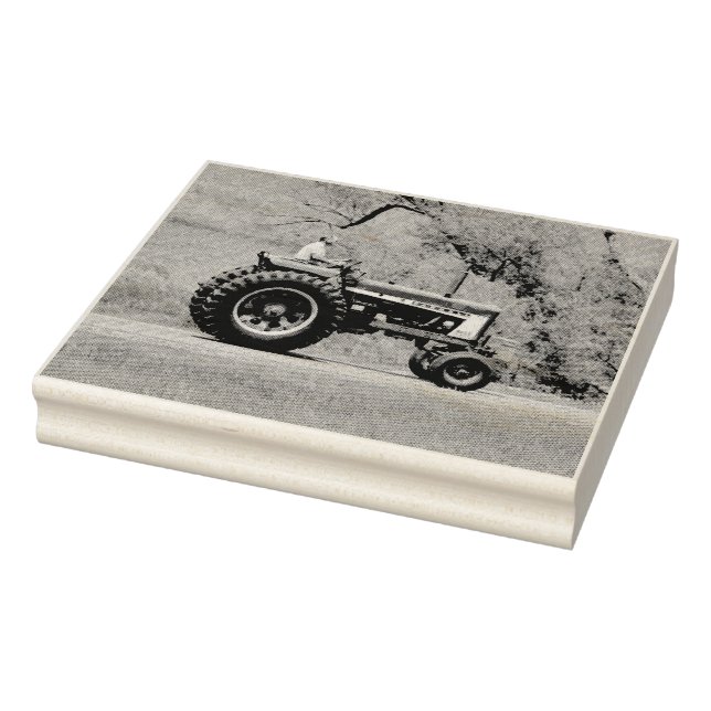 Tampons Encreurs Tracteur rouge (Tampon)