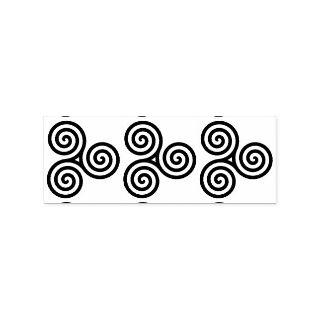 Tampons Encreurs Triple spirale noire Thunder_Cove (Impression)