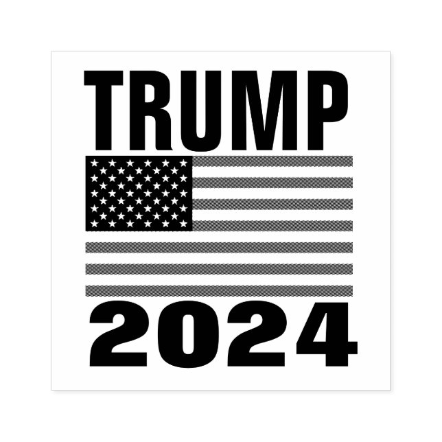 TAMPONS ENCREURS TRUMP 2024 CAOUTCHOUC EN CAOUTCHOUC (Impression)