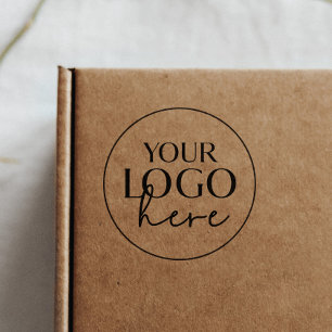Tampons Encreurs Typographie chic Logo d'entreprise personnalisé