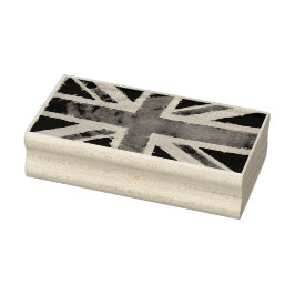 Tampons Encreurs UNION JACK FLAG grunge + votre idée