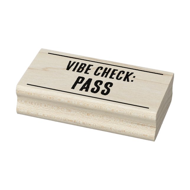 Tampons Encreurs Vérification de la vidéo : Timbre PASS (Tampon)