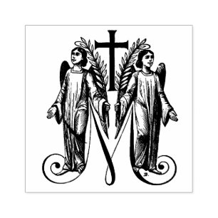 Tampons Encreurs Vierge catholique Marie Marian Angels