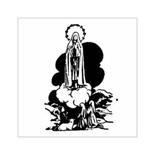 Tampons Encreurs Vierge Marie Religieuse Fatima Enfants Catholique