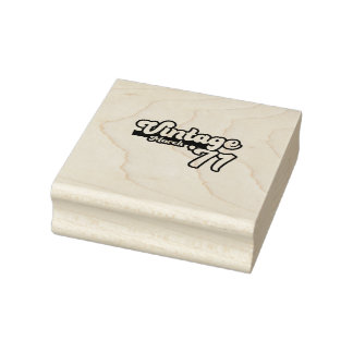 Tampons Encreurs Vintage 1971 50e anniversaire Mars
