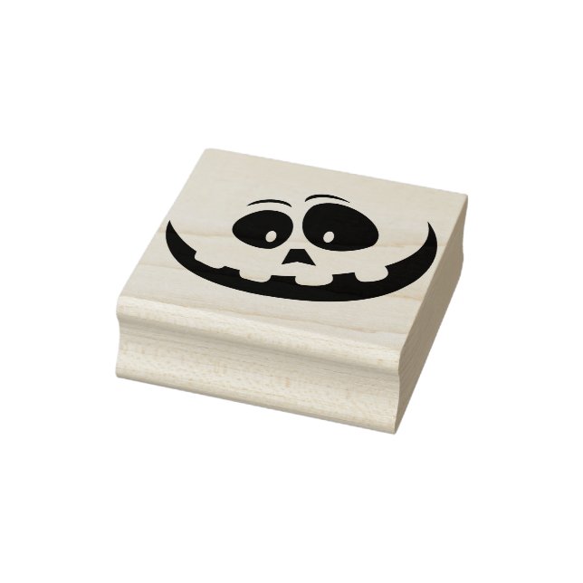 Tampons Encreurs Visage citrouille de l'Halloween cachet d'art silh (Tampon)
