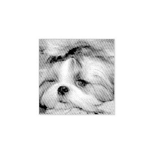Tampons Encreurs Votre chiot chien animal de compagnie photo person