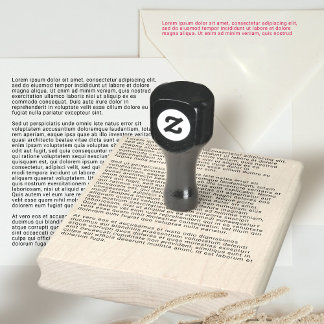 Tampons Encreurs Votre texte personnalisé Timbre en caoutchouc géan