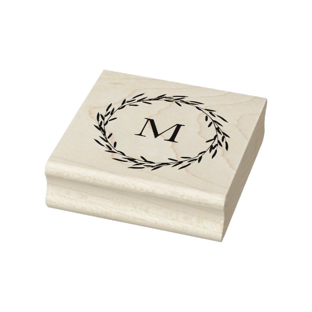 Tampons Encreurs Wreath feuille (Tampon)