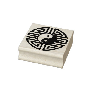 Tampons Encreurs Yin & Yang rond Yantra + vos idées