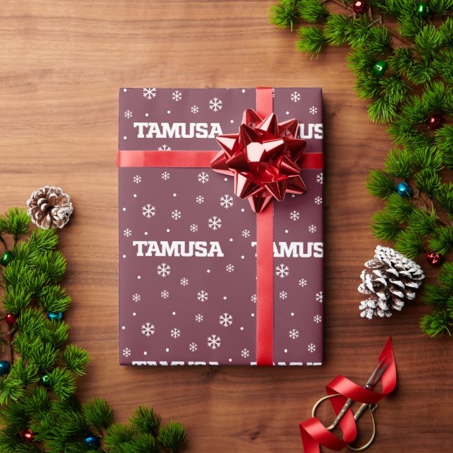 TAMUSA GESCHENKPAPIER (Feiertagsgeschenk)