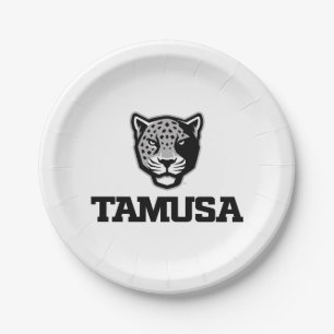 TAMUSA Jaguars Pappteller