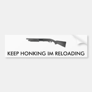 TAN870, BEHALTEN HONKING IM NEU LADEND AUTOAUFKLEBER